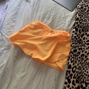 Organist yellow athletes shorts